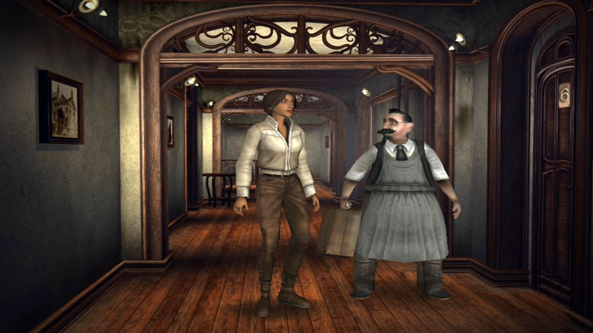 Syberia - геймплей игры Windows